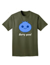 Blueberry - Berry Good Adult Dark T-Shirt-Mens T-Shirt-TooLoud-Military-Green-Small-Davson Sales