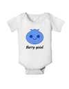 Blueberry - Berry Good Baby Romper Bodysuit-Baby Romper-TooLoud-White-06-Months-Davson Sales