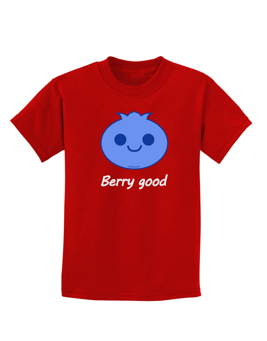 Blueberry - Berry Good Childrens Dark T-Shirt-Childrens T-Shirt-TooLoud-Black-X-Small-Davson Sales