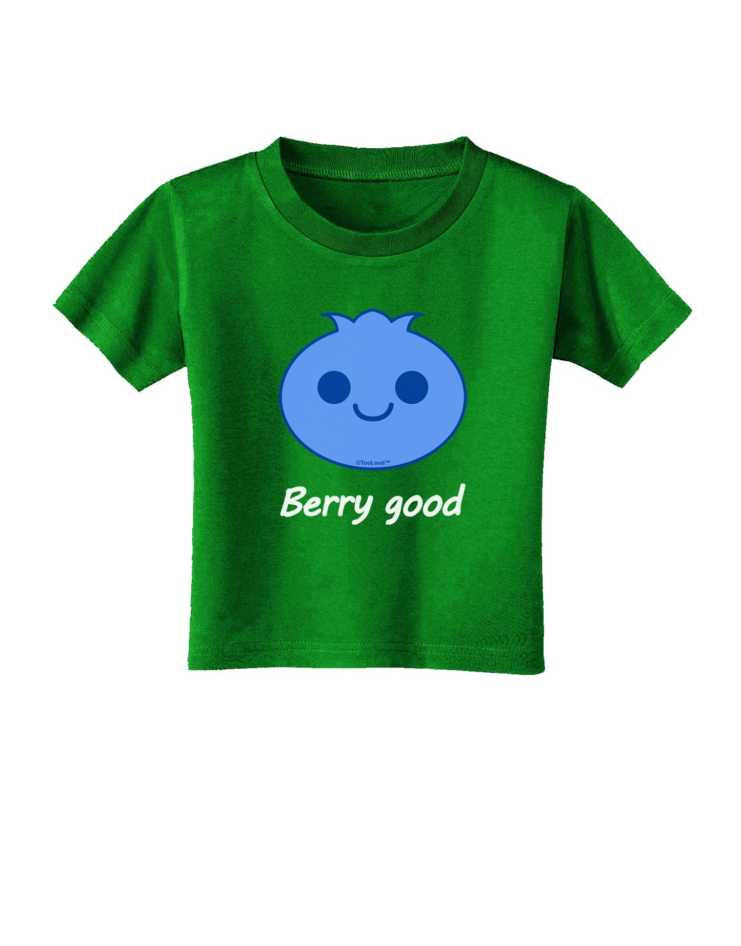 Blueberry - Berry Good Toddler T-Shirt Dark-Toddler T-Shirt-TooLoud-Royal-Blue-2T-Davson Sales