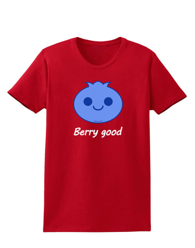 Blueberry - Berry Good Womens Dark T-Shirt-Womens T-Shirt-TooLoud-Red-X-Small-Davson Sales