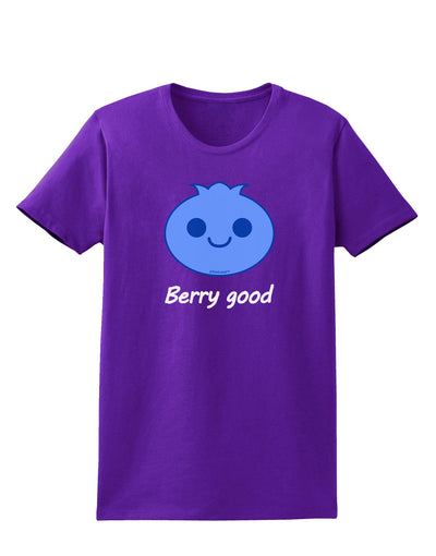 Blueberry - Berry Good Womens Dark T-Shirt-Womens T-Shirt-TooLoud-Purple-X-Small-Davson Sales