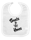 Boats and Hoes Baby Bib