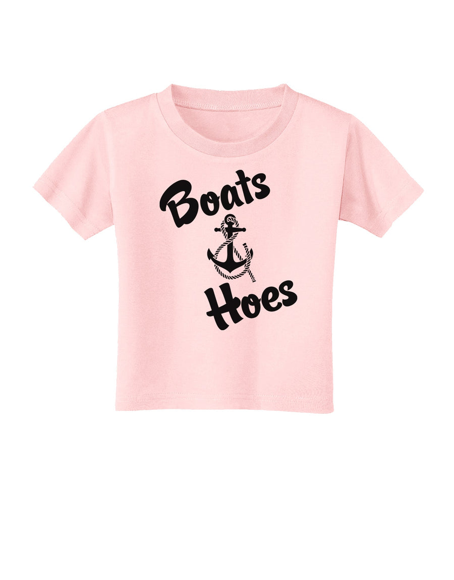 Boats and Hoes Toddler T-Shirt-Toddler T-Shirt-TooLoud-White-2T-Davson Sales