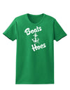 Boats and Hoes Womens Dark T-Shirt-TooLoud-Kelly-Green-X-Small-Davson Sales