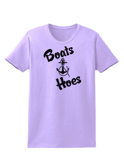 Boats and Hoes Womens T-Shirt-Womens T-Shirt-TooLoud-Lavender-X-Small-Davson Sales