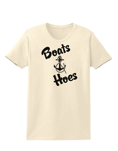 Boats and Hoes Womens T-Shirt-Womens T-Shirt-TooLoud-Natural-X-Small-Davson Sales