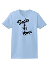 Boats and Hoes Womens T-Shirt-Womens T-Shirt-TooLoud-Light-Blue-X-Small-Davson Sales