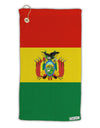 Bolivia Flag AOP Micro Terry Gromet Golf Towel 15 x 22 Inch All Over Print-Golf Towel-TooLoud-White-Davson Sales