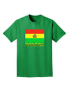 Bolivia Flag Adult Dark T-Shirt-Mens T-Shirt-TooLoud-Kelly-Green-Small-Davson Sales