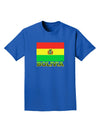 Bolivia Flag Adult Dark T-Shirt-Mens T-Shirt-TooLoud-Royal-Blue-Small-Davson Sales