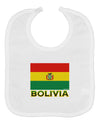 Bolivia Flag Baby Bib