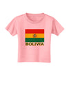 Bolivia Flag Toddler T-Shirt-Toddler T-Shirt-TooLoud-Candy-Pink-2T-Davson Sales