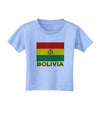 Bolivia Flag Toddler T-Shirt-Toddler T-Shirt-TooLoud-Aquatic-Blue-2T-Davson Sales