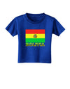 Bolivia Flag Toddler T-Shirt Dark-Toddler T-Shirt-TooLoud-Royal-Blue-2T-Davson Sales