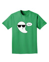 Boo Ya Cool Ghost Halloween Adult Dark T-Shirt-Mens T-Shirt-TooLoud-Kelly-Green-Small-Davson Sales