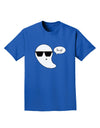 Boo Ya Cool Ghost Halloween Adult Dark T-Shirt-Mens T-Shirt-TooLoud-Royal-Blue-Small-Davson Sales