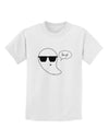 Boo Ya Cool Ghost Halloween Childrens T-Shirt-Childrens T-Shirt-TooLoud-White-X-Small-Davson Sales