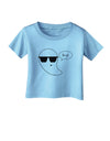 Boo Ya Cool Ghost Halloween Infant T-Shirt-Infant T-Shirt-TooLoud-Aquatic-Blue-06-Months-Davson Sales