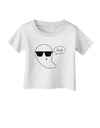 Boo Ya Cool Ghost Halloween Infant T-Shirt-Infant T-Shirt-TooLoud-White-06-Months-Davson Sales