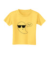 Boo Ya Cool Ghost Halloween Toddler T-Shirt-Toddler T-Shirt-TooLoud-Yellow-2T-Davson Sales