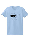 Boo Ya Cool Ghost Halloween Womens T-Shirt-Womens T-Shirt-TooLoud-Light-Blue-X-Small-Davson Sales