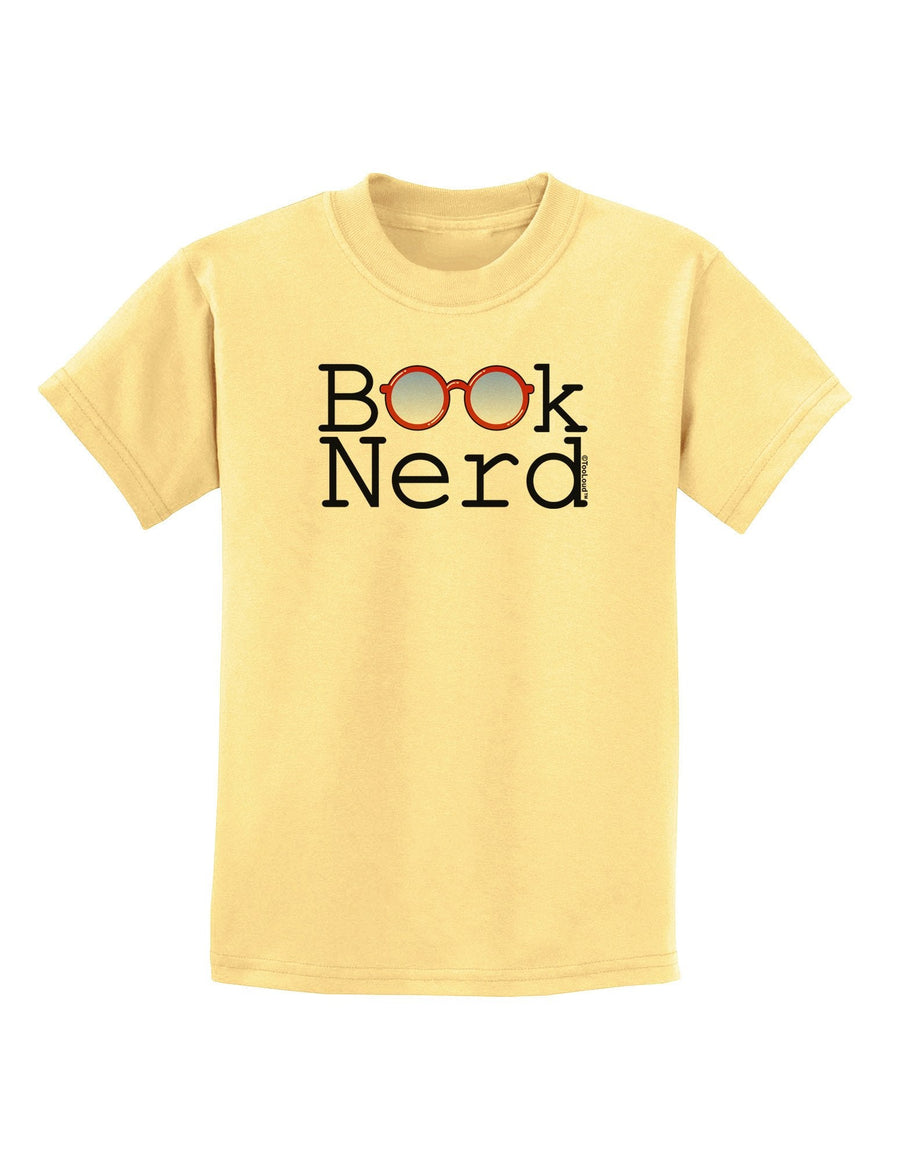 Book Nerd Childrens T-Shirt-Childrens T-Shirt-TooLoud-PalePink-X-Large-Davson Sales