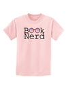 Book Nerd Childrens T-Shirt-Childrens T-Shirt-TooLoud-PalePink-X-Large-Davson Sales