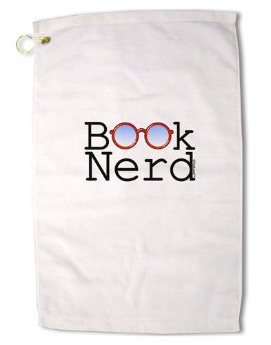 Book Nerd Premium Cotton Golf Towel - 16 x 25 inch-Golf Towel-TooLoud-16x25"-Davson Sales