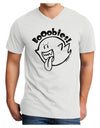 Booobies Adult V-Neck T-shirt-Mens T-Shirt-TooLoud-White-Small-Davson Sales