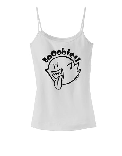 Booobies Dark Womens V-Neck Dark T-Shirt-Womens V-Neck T-Shirts-TooLoud-White-Small-Davson Sales