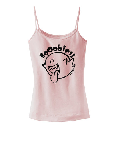 Booobies Dark Womens V-Neck Dark T-Shirt-Womens V-Neck T-Shirts-TooLoud-SoftPink-Small-Davson Sales