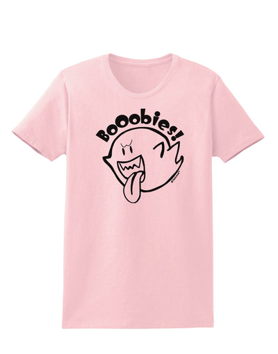 Booobies Womens T-Shirt-Womens T-Shirt-TooLoud-PalePink-X-Small-Davson Sales