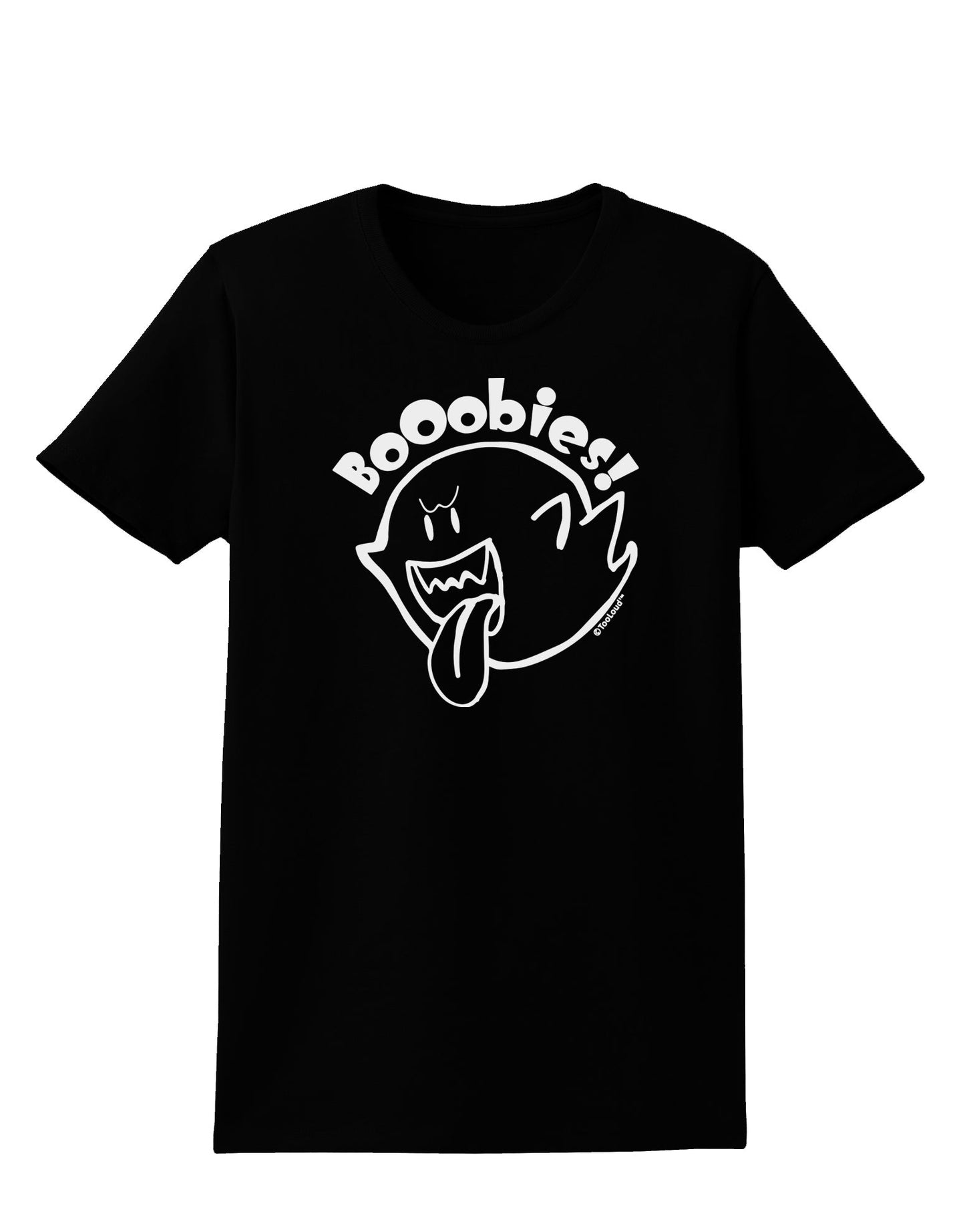 Booobies Womens T-Shirt-Womens T-Shirt-TooLoud-Black-X-Small-Davson Sales