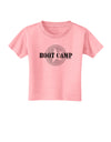 Boot Camp Distressed Text Toddler T-Shirt by TooLoud-Toddler T-Shirt-TooLoud-Candy-Pink-2T-Davson Sales