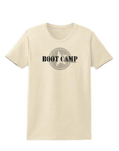 Boot Camp Distressed Text Womens T-Shirt by TooLoud-Womens T-Shirt-TooLoud-Natural-X-Small-Davson Sales