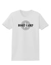 Boot Camp Distressed Text Womens T-Shirt by TooLoud-Womens T-Shirt-TooLoud-White-X-Small-Davson Sales