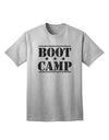 Bootcamp Large Distressed Text Adult T-Shirt: Vintage-Inspired Apparel for the Modern Individual-Mens T-shirts-TooLoud-AshGray-Small-Davson Sales