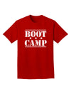 Bootcamp Large distressed Text Adult Dark T-Shirt-Mens T-Shirt-TooLoud-Red-Small-Davson Sales