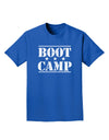 Bootcamp Large distressed Text Adult Dark T-Shirt-Mens T-Shirt-TooLoud-Royal-Blue-Small-Davson Sales