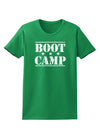 Bootcamp Large distressed Text Womens Dark T-Shirt-TooLoud-Kelly-Green-X-Small-Davson Sales