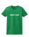 Bootcamp Military Text Womens Dark T-Shirt-TooLoud-Kelly-Green-X-Small-Davson Sales