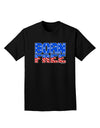 Born Free Color Adult Dark T-Shirt by TooLoud-Mens T-Shirt-TooLoud-Black-Small-Davson Sales