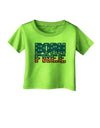 Born Free Color Infant T-Shirt by TooLoud-Infant T-Shirt-TooLoud-Lime-Green-06-Months-Davson Sales