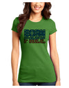 Born Free Color Juniors T-Shirt by TooLoud-Womens Juniors T-Shirt-TooLoud-Kiwi-Green-Juniors Fitted X-Small-Davson Sales