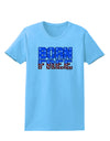 Born Free Color Womens T-Shirt by TooLoud-Womens T-Shirt-TooLoud-Aquatic-Blue-X-Small-Davson Sales