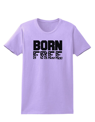 Born Free Womens T-Shirt by TooLoud-Womens T-Shirt-TooLoud-Lavender-X-Small-Davson Sales