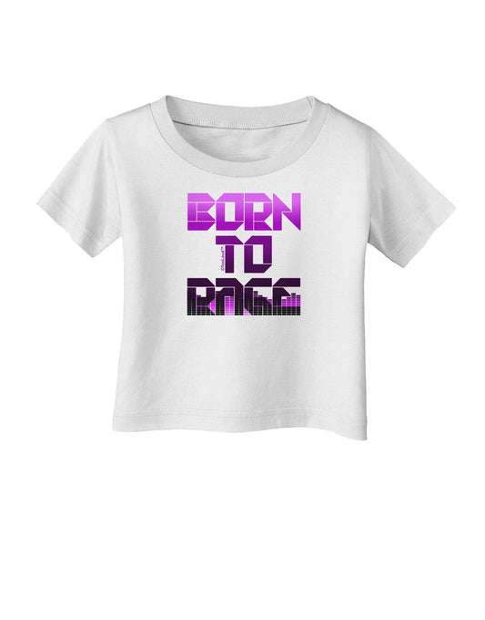Born To Rage Purple Infant T-Shirt-Infant T-Shirt-TooLoud-White-18-Months-Davson Sales