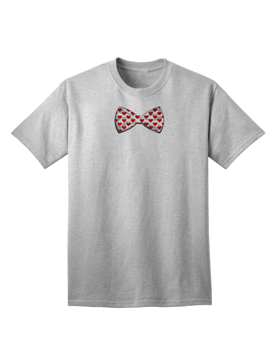 Bow Tie Hearts Adult T-Shirt-unisex t-shirt-TooLoud-White-Small-Davson Sales