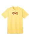 Bow Tie Hearts Adult T-Shirt-unisex t-shirt-TooLoud-Yellow-Small-Davson Sales